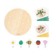 Didaktik Vzdělávací hra prostorové uspořádání Moje první mandala s předlohami Janod