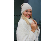 Dámská/dívčí zimní čepice s perlami Lamblook