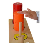 Tyčky s barevnými kruhy na počítání