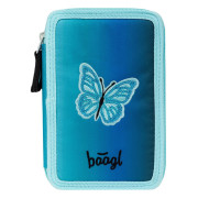 Školní penál třípatrový Butterfly GRS Baagl