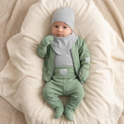 Souprava do porodnice 6D Bambus Green Bonsai olivová Esito 