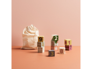 Kostky dřevěné Edvin 10 ks