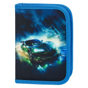 Školní penál jednopatrový Závodní auto Baagl