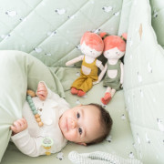 2-dílný bavlněný set do postýlky 0 m+ bonjourbébé