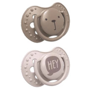 Dudlík silikonový dynamický HEY 3-6 m 2ks LOVI