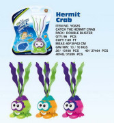 Hračka na potápění krab světelné efekty 22 cm