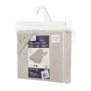 Mušelínové prostěradlo s gumou 58 x 110 x 8 cm béžové BabyMatex