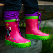 Dětské holínky Krteček růžové Pidilidi