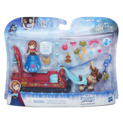Frozen hrací sada pro malé panenky - Frozen Sleigh Ride