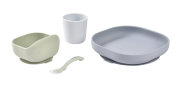 Jídelní sada silikonová 4-dílná Beaba
