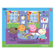 Puzzle 40 dílků Peppa pig: Ve školce deskové
