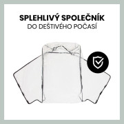 Pláštěnka na cyklovozík Bike N Walk Duo Hauck