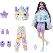 Barbie Cutie reveal barbie barevné sny - zebra