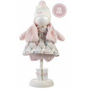 Realistická panenka Joelle se zvuky a měkkým látkovým tělem 38 cm Llorens