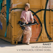 Kolobežka tříkolová Raket Kinderkraft