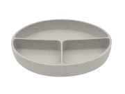 Talíř dělený s přísavkou Platinum Silicone KikkaBoo