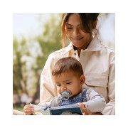 Šidítko Ultra air modrá/zelená 0-6 m obrázek chlapec, 2ks Philips Avent