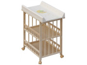 Přebalovací pult Jáš ECO - masiv borovice 2. JAKOST