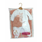 Obleček pro panenku miminko New Born velikosti 43-44 cm Llorens 