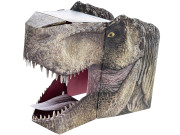Jurský svět 3D maska skládací s nálepkami a motivem T-Rexe