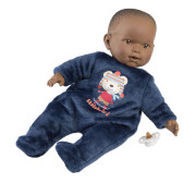 Realistická panenka miminko s měkkým látkovým tělem Llorens 