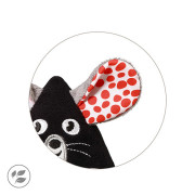 Kontrastní. smyslové chrastítko Mouse Baby Ono