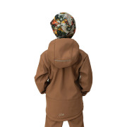 Dětská softshellová bunda duo Brown - hnědá Esito