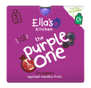 Ella's Kitchen BIO Purple one ovocné pyré s černým rybízem (5x90 g)