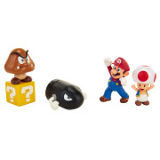 Super Mario Set figurek dioráma 6 cm