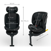 Autosedačka i-360 2 Plus (40 - 150 cm) Kinderkraft