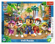 Puzzle vkládací 25 - Paw Patrol Trefl