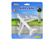 2-Play Traffic letadlo dopravní 14 cm kov na zpětný chod