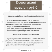 Celoroční spací pytel s odepínacími rukávy Sleepee