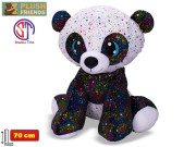 Plush Friends Star Sparkle panda plyšová 70 cm sedící 0 m+