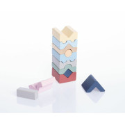 Věž XI - dřevěná skládačka 12 dílů Cubika