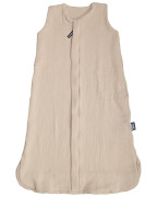 Letní 3D spací pytel mušelín moka