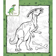 Blok k vybarvení Dinosauři