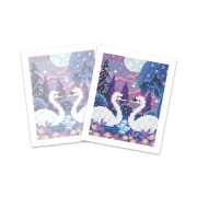 Kreativní sada Maxi Měsíční svit Malování diamanty Janod Atelier