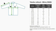 Fleecová mikina dětská Mozaika - modrá Wamu