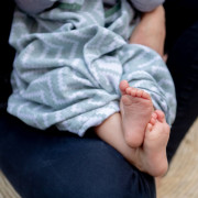 Mušelínová osuška Blenker s kapucí 100x70 cm KipKep