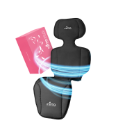 Chladicí podložka do kočárku s větráním a Hepa filtrem Flo Black Mima