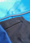 Softshellová bunda dětská Mozaika modra Wamu