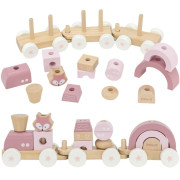 Dřevěný vláček liška