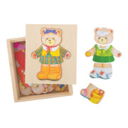 Oblékací puzzle Paní medvědice Bigjigs Toys