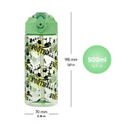 Tritanová láhev na pití s brčkem 500 ml Baagl
