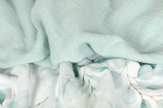 Mušelínová osuška s kapucí Design 85 x 85 cm Babymatex