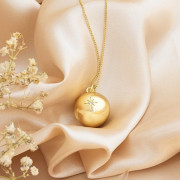 Těhotenská rolnička Stella Lucia - zlatá