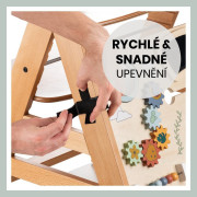 Aktivity centrum Play board na dřevěné židličky Alpha+/Beta+/Arketa Hauck