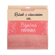 Ručník s věnováním - Báječná maminka