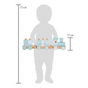 Nasazování Dřevěný vláček small foot